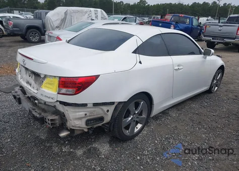 2010 Lexus Is 250C из США, поврежденный, VIN JTHFF2C25A2504405